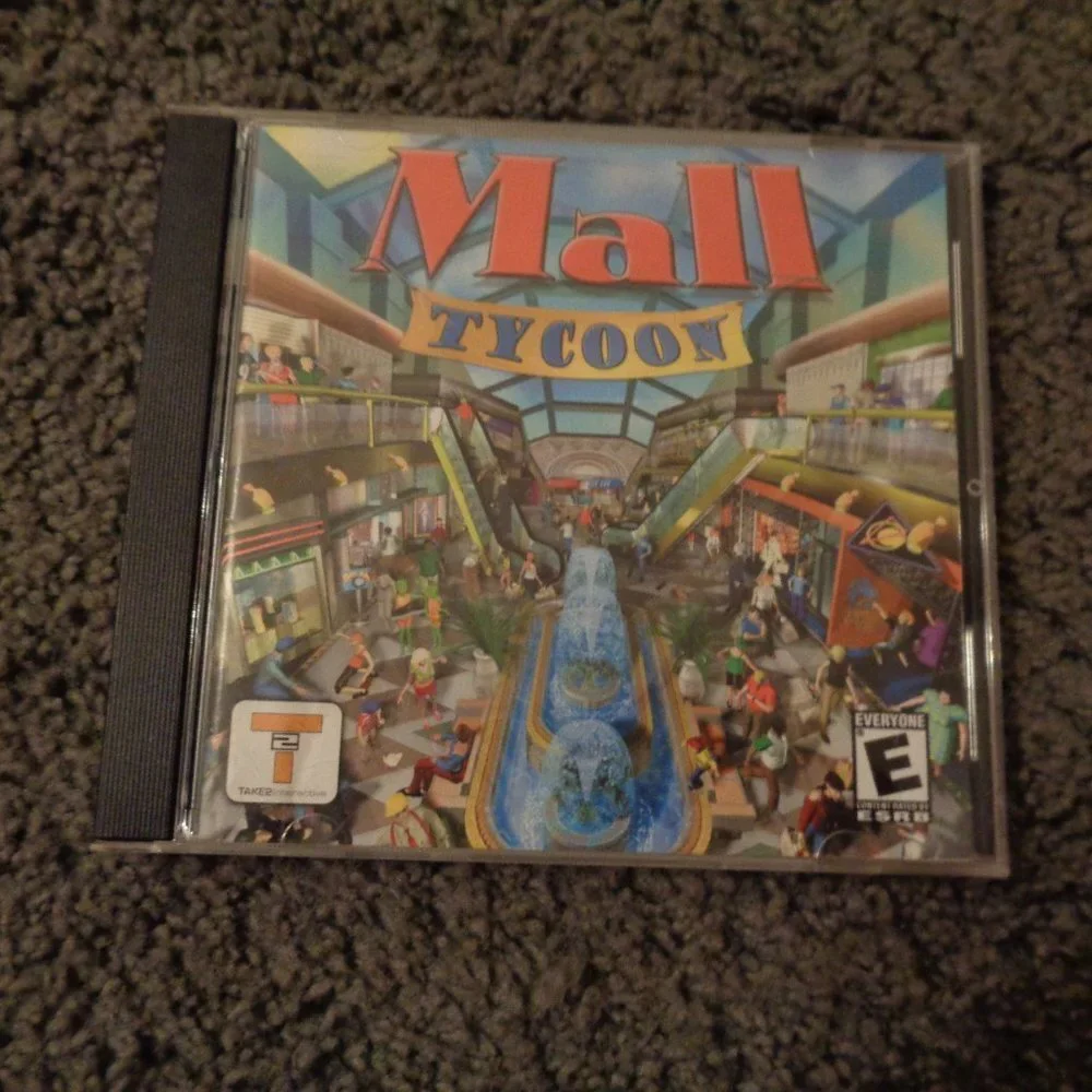 MALL Tycoon PC Game Windows CD-ROM PC Computer Game